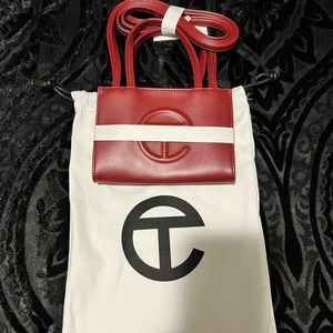 Never used Brand new Oxblood Telfar Bag!